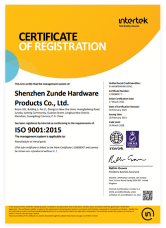 ISO 9001:2015